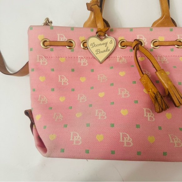 Dooney & Bourke • Candy Pink Vintage Tote Crossbody - Picture 2 of 5